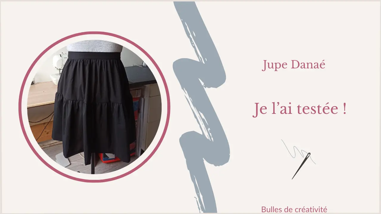Jupe Danaé de Petit Patron : mon avis après l’avoir cousue