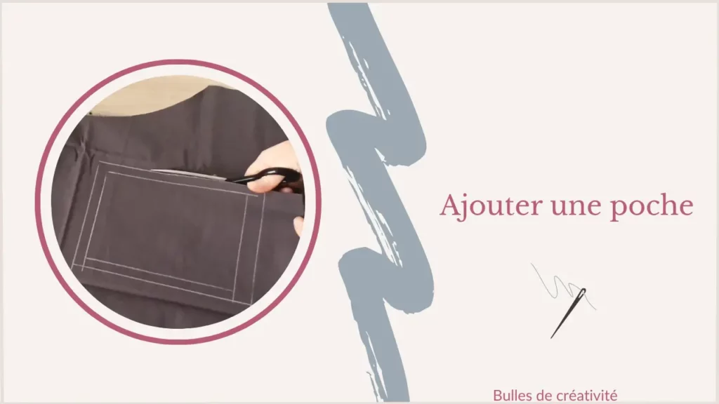 Ajouter une poche intérieure à un manteau
