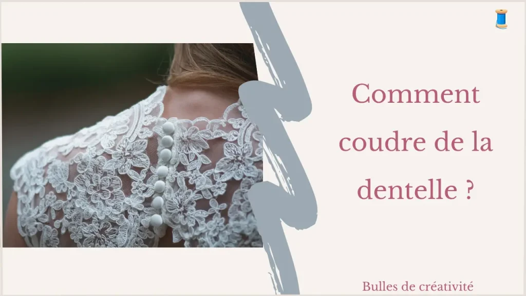 Coudre de la dentelle