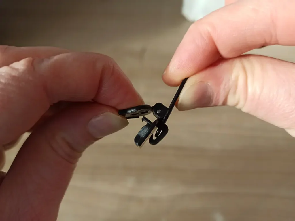 curseur clipsable