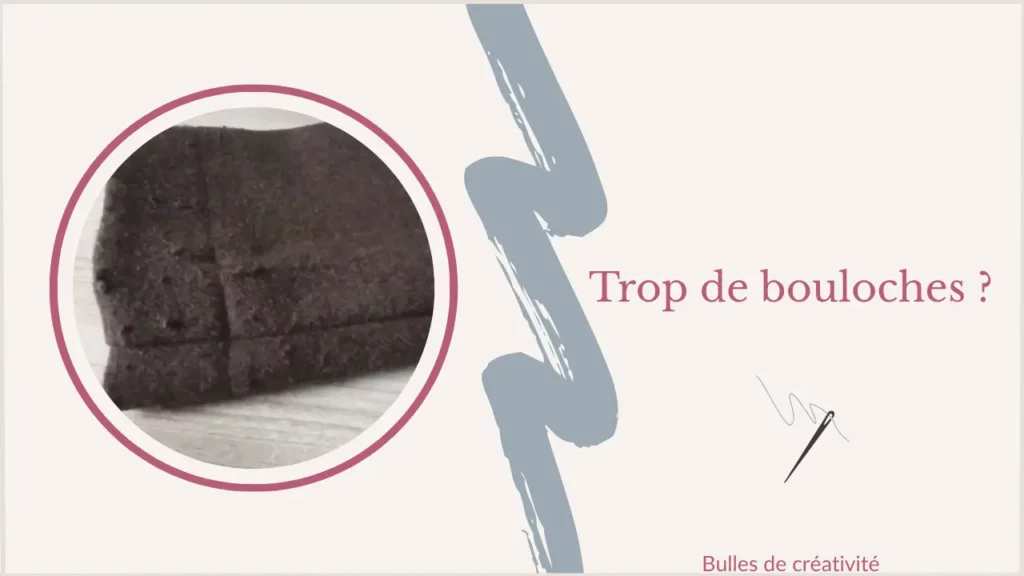Enlever les bouloches sur un vêtement