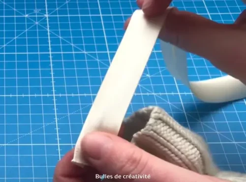 Biais utilisé pour le raccommodage