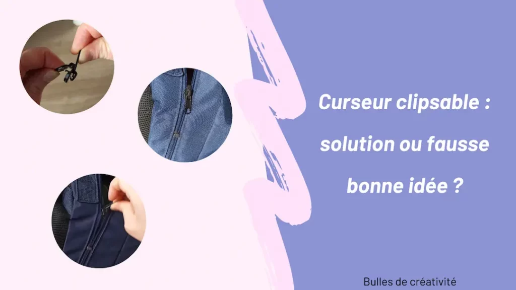 Curseur clipsable